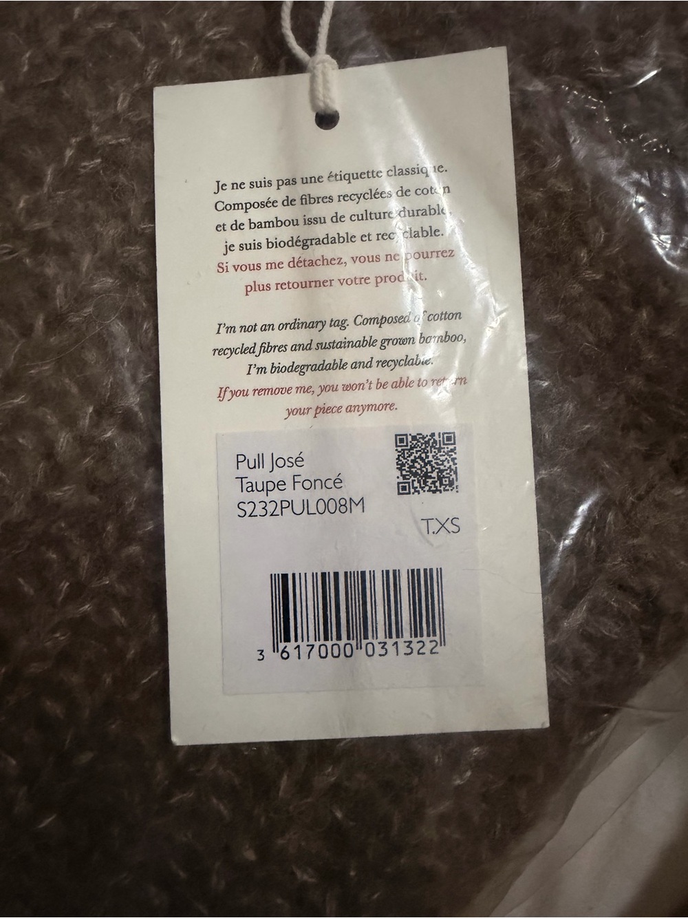 Pull Jose Taupe - Picture 7 of 7